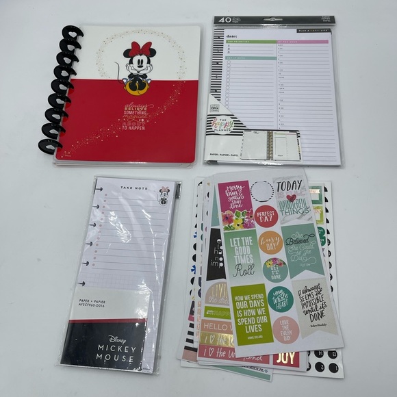 Minnie Mouse Disney The Happy Planner Bundle - Picture 1 of 11